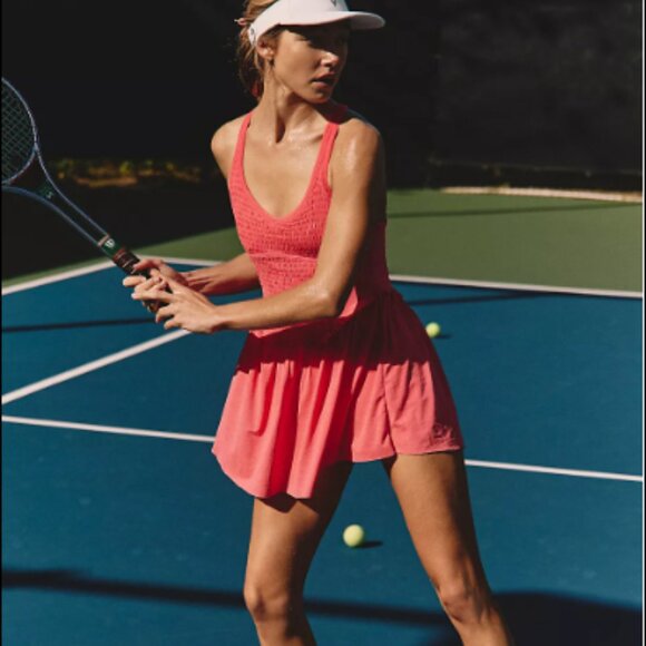 FP Movement by Free People Dresses & Skirts - Smockin Hot Dress Color Hibiscus